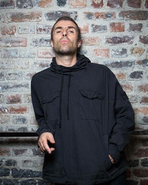 liam gallagher black parka